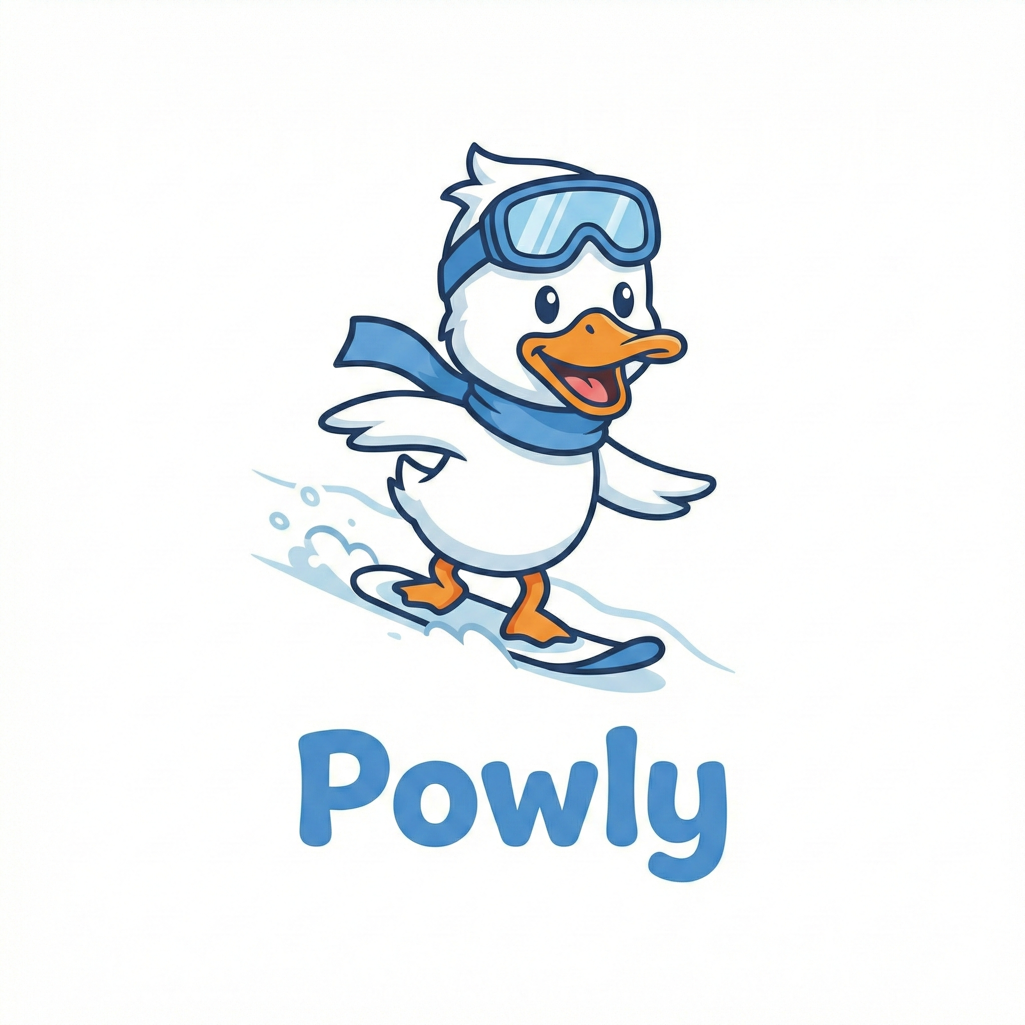 Powly Maskottchen